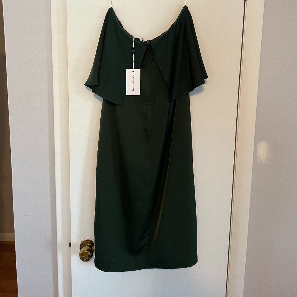 Lovers & Friends Forest Green Cocktail Dress NWT Size M